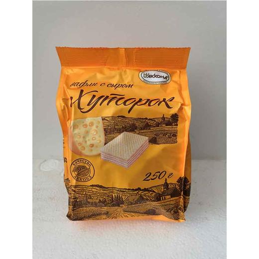 250g阿孔特奶酪味威化A06C一箱8袋装 商品图0