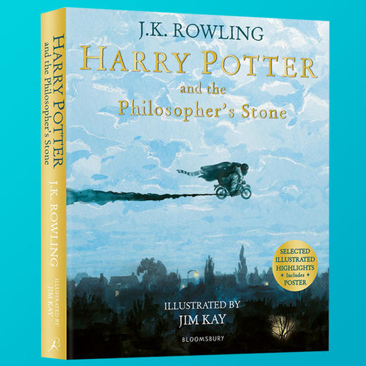 哈利波特与魔法石 插图平装版 英文原版 Harry Potter and the Philosopher’s Stone Illustrated Edition JK罗琳 英文版进口书 商品图1