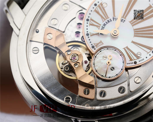 V9爱bi千禧系列15350款，一款上手才知道靓的耐看型手表。V9不惜重金原装开模，逐个零件开模原装4101机芯 商品图6