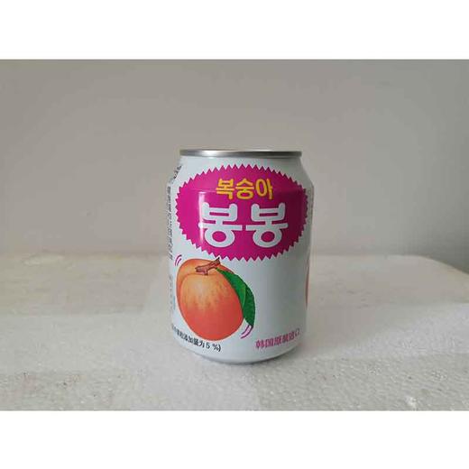 海太桃果粒果汁 238ml 罐装进口休闲饮料品 商品图0