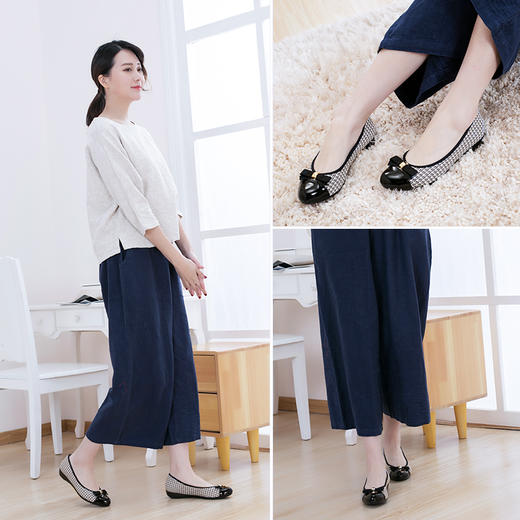 安启美奈ARCHCONTACT套脚浅口低跟单鞋39188 商品图2