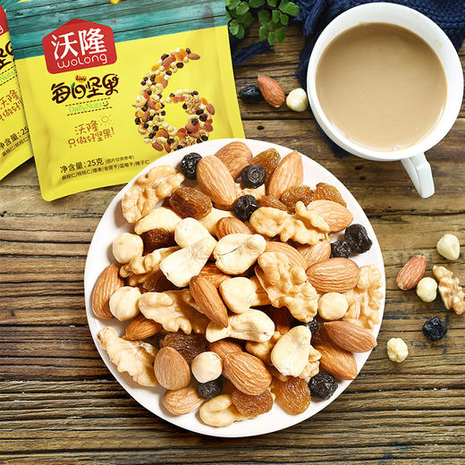 【沃隆】每日坚果B儿童款25g*7袋175g 商品图6