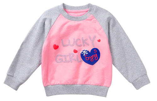 棉果果春秋款女童圆领卫衣M122180218062 商品图1