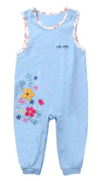 棉果果春秋款女童背心连体套装M122308218072 商品图1