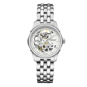 汉米尔顿 Hamilton 爵士系列女士自动机械全镂空腕表 H32405111