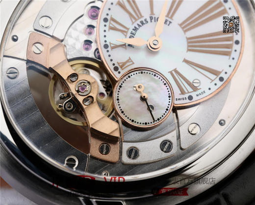 V9爱bi千禧系列15350款，一款上手才知道靓的耐看型手表。V9不惜重金原装开模，逐个零件开模原装4101机芯 商品图5