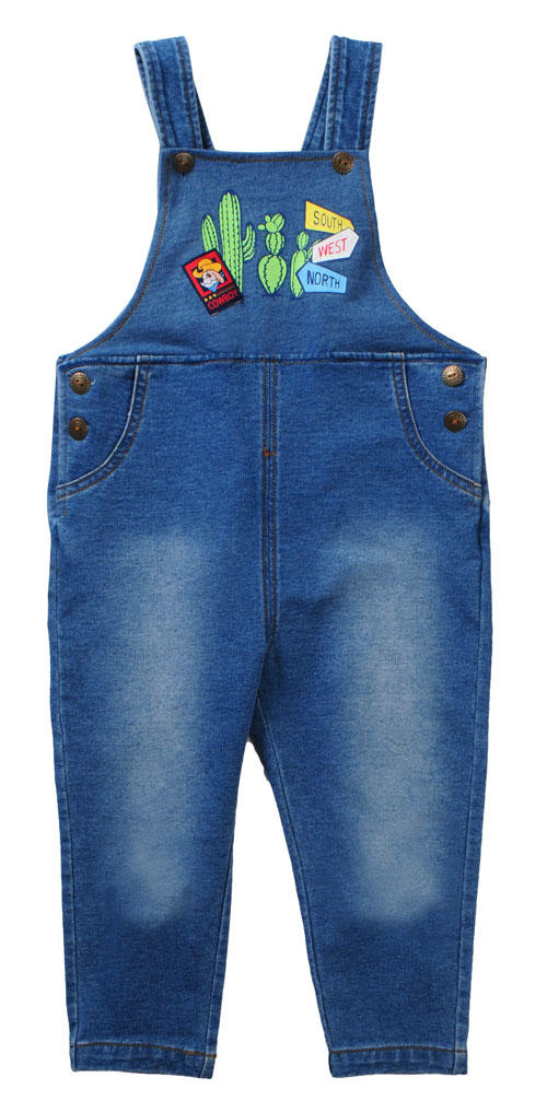 棉果果春秋季男童背带裤M112204218087 商品图2