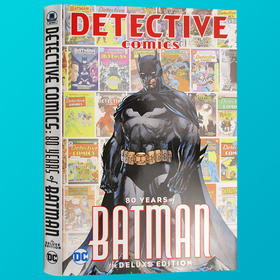 蝙蝠侠80周年精装豪华版 英文原版 Detective Comics 80 Years of Batman Deluxe Edition DC Comics 彩色精装漫画书 英文版DC漫画