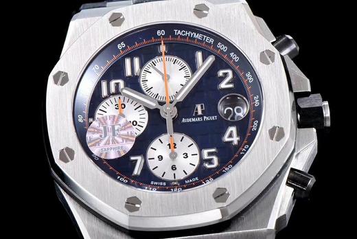 JF爱彼，型号26470ST，系列：皇家橡树离岸型，42毫米直径。Calibre 3126全自动机械机芯，精钢表壳，硅胶潜水表带，蓝宝石水晶 商品图6