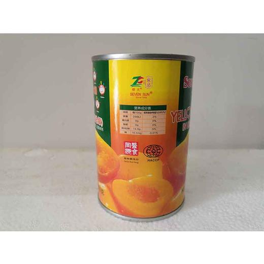 425g7个太阳黄桃罐头12盒装 商品图0