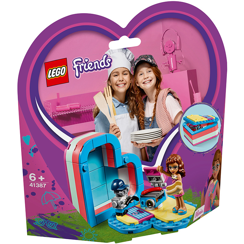 乐高LEGO 奥莉薇亚的夏日藏宝盒41387