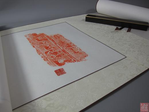 【文创】原拓挂轴汉代车马汉砖WG002 商品图3