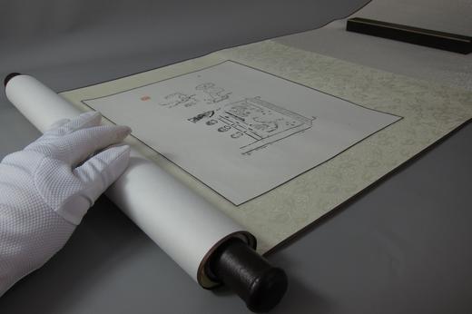 【文创】原拓挂轴汉代人物WG007 商品图6