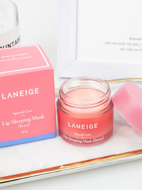 Laneige/兰芝 草莓果冻睡眠唇膜20g