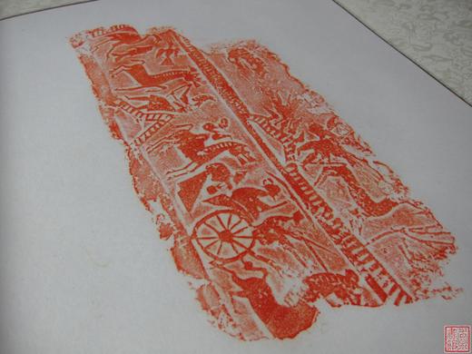 【文创】原拓挂轴汉代车马汉砖WG002 商品图5