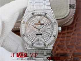 爱彼皇家橡树系列15400.OR满天星钻表少量到货 搭载316L进口不锈钢表壳 精选进口奥地利水钻 搭载9015改原装cal.3120超薄自动机械机芯