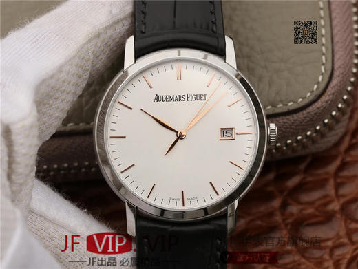 WF爱彼1570 OR.oo2CR.01超薄腕表39mm，在整体约4.2mm的厚度中，这款超薄腕表采用了进口9015Top改装2120机芯 商品图0