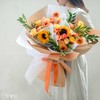 《芦汀暖阳》.向日葵暖色系花束 商品缩略图3