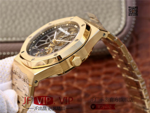 爱彼V2升级版皇家橡树26518真陀飞轮男士腕表。这是一项对精度密要求极其严苛的高级制表工艺，丝毫分差都可能会影响机芯的走时精度或防震效果 商品图6