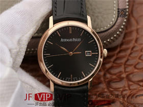 WF爱彼1570 OR.oo2CR.01超薄腕表39mm，在整体约4.2mm的厚度中，这款超薄腕表采用了进口9015Top改装2120机芯，具有独特的精准、靠的卓越性能，最为精美的是玫瑰金镂空自动陀