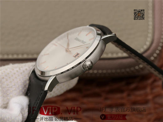 WF爱彼1570 OR.oo2CR.01超薄腕表39mm，在整体约4.2mm的厚度中，这款超薄腕表采用了进口9015Top改装2120机芯 商品图5