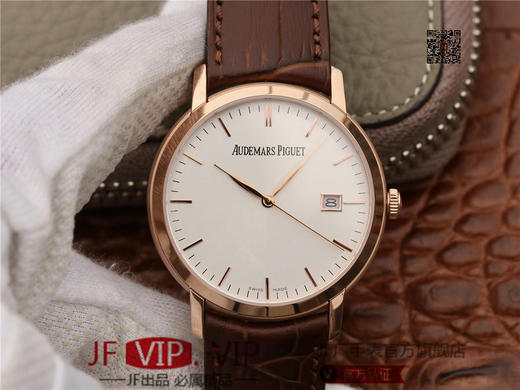 WF爱彼1570 OR.oo2CR.01超薄腕表39mm，在整体约4.2mm的厚度中，这款超薄腕表采用了进口9015Top改装2120机芯 商品图0