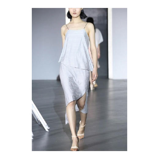 ACFN | 条纹吊带上衣 - 灰 / 黑 / 蓝 商品图7