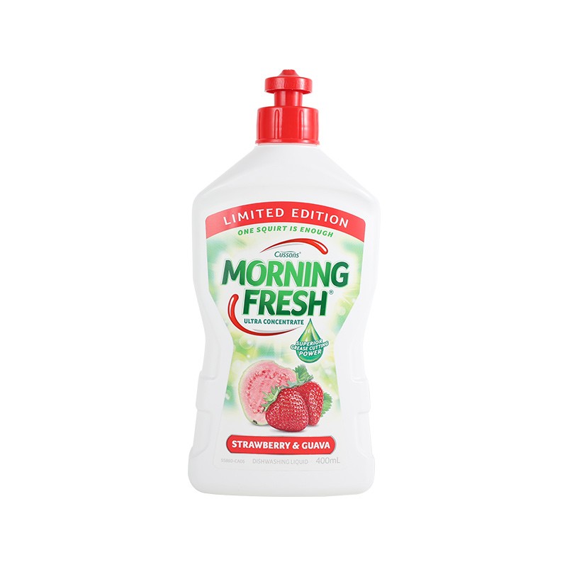 MORNING FRESH 浓缩洗洁精 限量版 草莓和番石榴味 400ML秒发JPY带授权招加盟代理