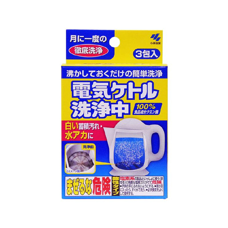 KOBAYASHI/小林制药 电热水壶水瓶清洁片 15G秒发JPY带授权招加盟代理