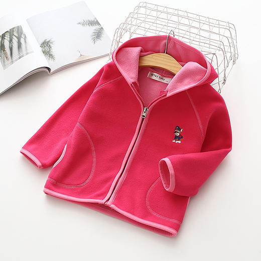 SHH-新款男童双面绒休闲户外摇粒绒上衣 商品图1