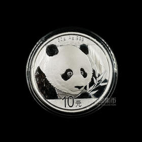 2018年熊猫30克银币