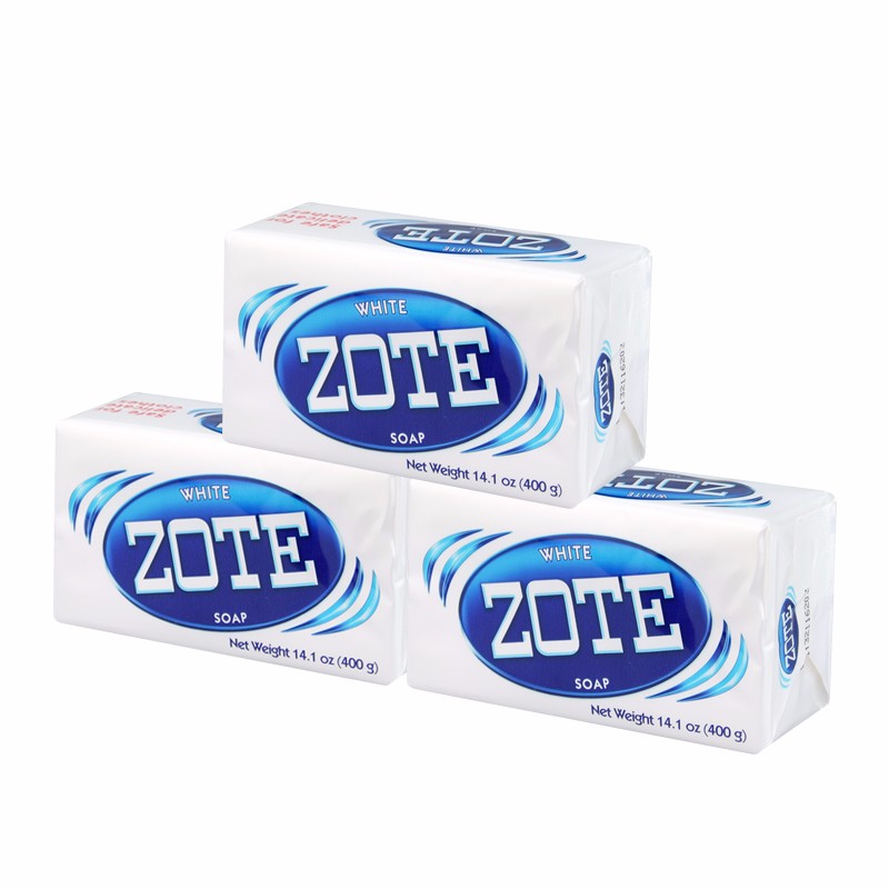 ZOTE/泽丽奇 全家多用途洗衣皂 炫白 400G*3秒发JPY带授权招加盟代理