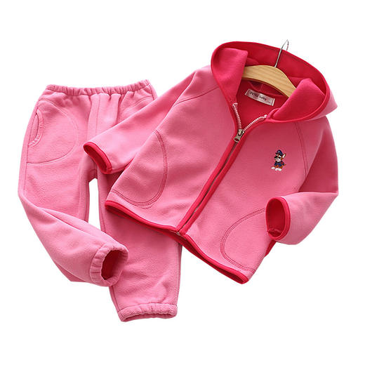 SHH-新款男童双面绒休闲户外摇粒绒上衣 商品图4