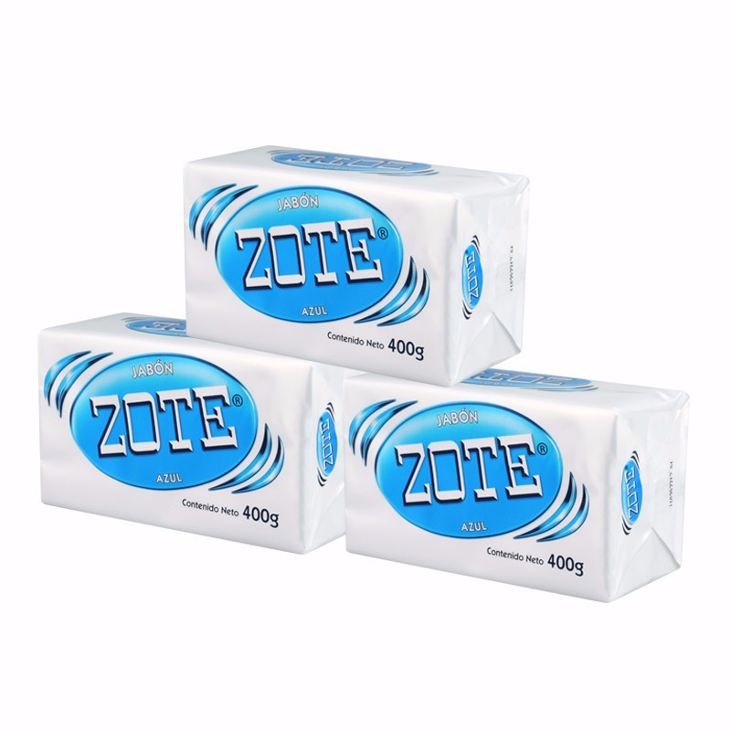 ZOTE/泽丽奇 内衣多用途洗衣皂 天蓝 400G*3秒发JPY带授权招加盟代理