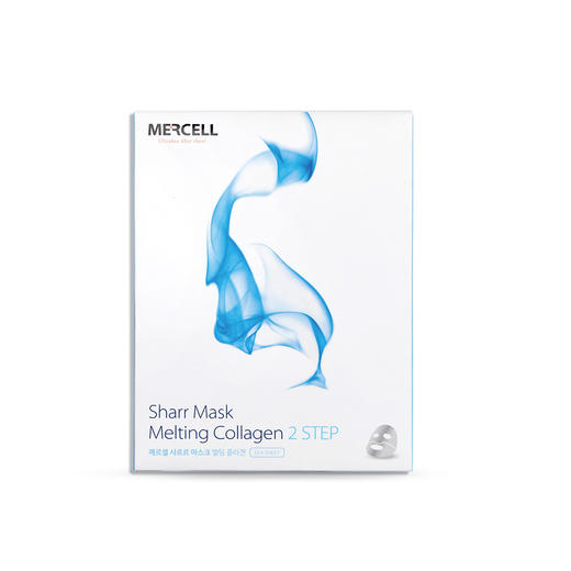 【保税仓】Mercell Sharr 胶原蛋白溶化隐形面膜 5片/盒 商品图0