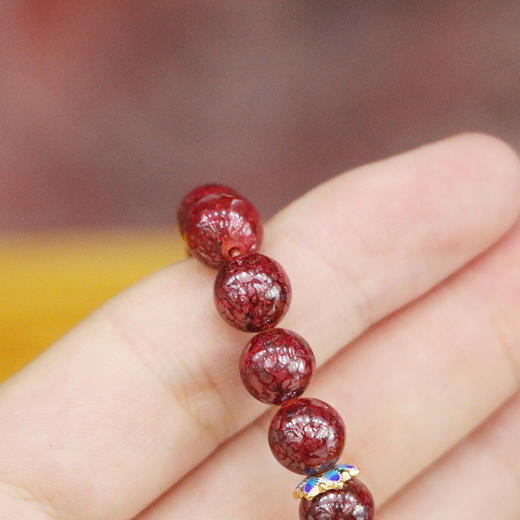80005天下凤凰朱砂紫金砂手串湘西朱砂朱砂双证齐全
