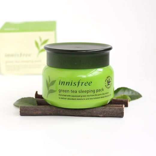 【保税仓】悦诗风吟 有机绿茶纯净睡眠面膜 80ml 商品图0
