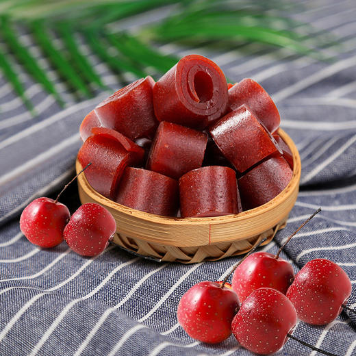 味滋源山楂棒棒卷100g/袋 果丹皮山楂干糕怀旧小零食小吃休闲食品 商品图1