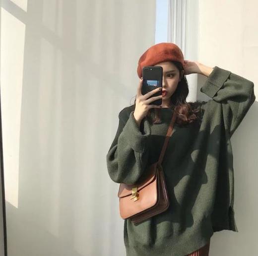 【女装】*大码女装胖mm减龄显瘦洋气针织毛衣套装裙韩版秋冬季胖妹妹两件套 商品图0