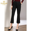 乔万尼裤子女春秋垂感显高显瘦加大码休闲黑色微喇叭长裤EN3F345 商品缩略图2