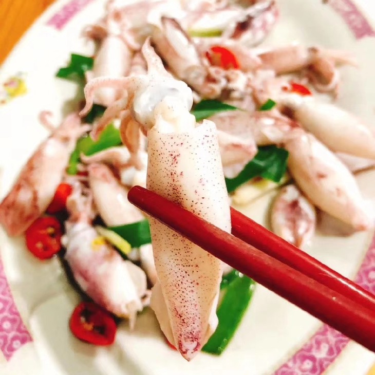 小鱿鱼妈鲜乐精选灯诱捕小鱿鱼味道鲜美一份300克