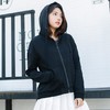 【女装】春秋季连帽开衫女卫衣韩版宽松刺绣口袋短款女拉链 商品缩略图0