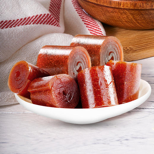 味滋源山楂棒棒卷100g/袋 果丹皮山楂干糕怀旧小零食小吃休闲食品 商品图2
