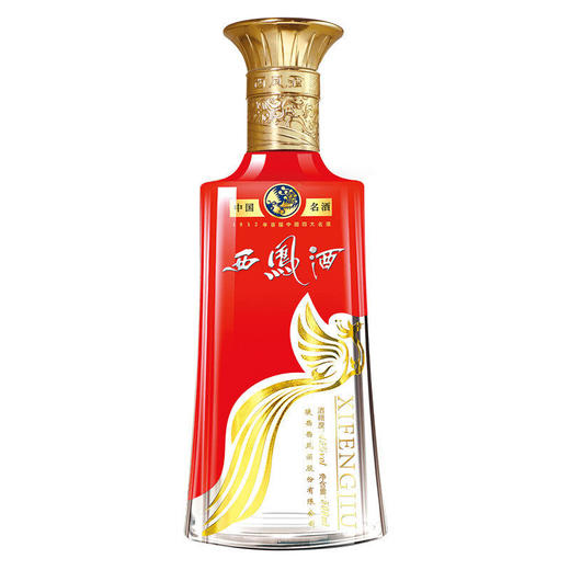 酒厂直营45度西凤酒旗帜红鼎500ml