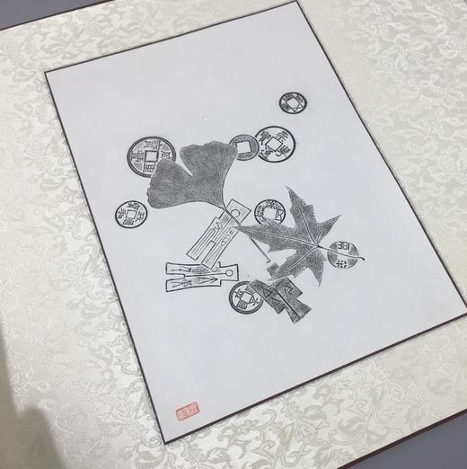 【文创系列】原拓挂轴古泉叠拓 商品图4