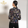 乔万尼衬衫春秋季潮复古印花宽松气质长袖上衣EN3C363 商品缩略图3
