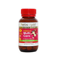 【保税仓】澳洲Herbs of Gold和丽康Childrens immune health儿童可咀嚼片-草莓香草味 60粒 商品图1