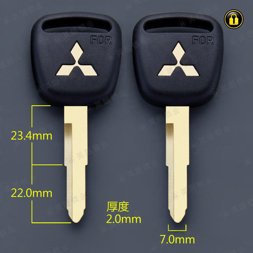 〖2164〗胶白铜单三菱右 商品图0