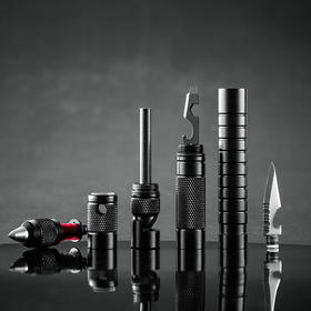 【战术装备】多功能野外求生防水打火石钨钢防卫