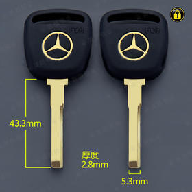 〖2165〗胶白铜直奔驰